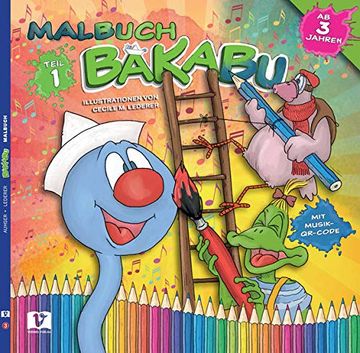portada Bakabu Malbuch 1 (en Alemán)