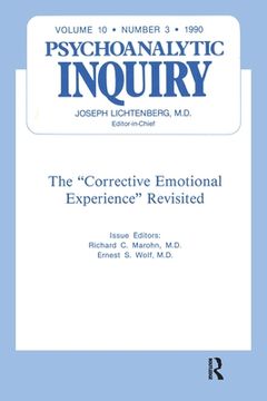 portada The Corrective Emotional Experience Revisited: Psychoanalytic Inquiry, 10. 3 (in English)