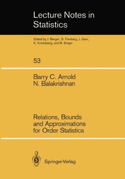 portada relations, bounds and approximations for order statistics (in English)