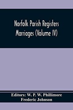portada Norfolk Parish Registers. Marriages (Volume iv) (in English)