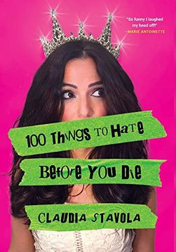 portada 100 Things to Hate Before you die (en Inglés)