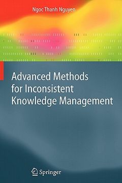 portada advanced methods for inconsistent knowledge management (en Inglés)