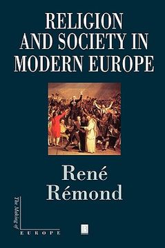 portada religion and society in modern europe (en Inglés)