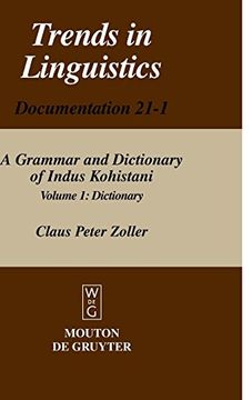 portada A Grammar and Dictionary of Indus Kohistani: Dictionary (Trends in Linguistics Documentation 21-1) (in English)
