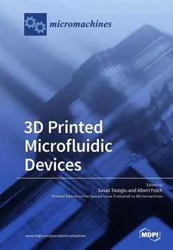 portada 3D Printed Microfluidic Devices (en Inglés)