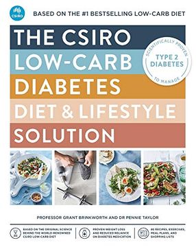portada The Csiro Low-Carb Diabetes Diet & Lifestyle Solution (en Inglés)