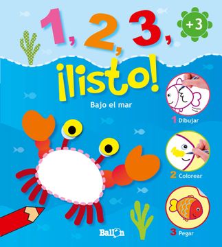 portada Bajo el mar - 1,2,3¡ Listo! (in Spanish)