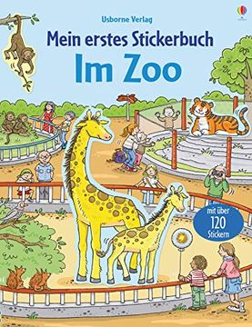 portada Mein Erstes Stickerbuch: Im zoo (in German)