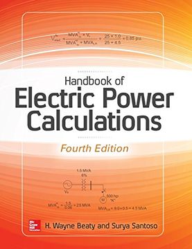 portada Handbook of Electric Power Calculations, Fourth Edition (Electronics) (en Inglés)