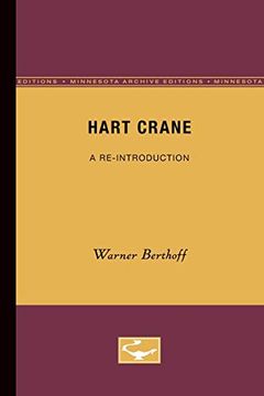 portada Hart Crane: A Re-Introduction (Perspectives in Indian Development) (en Inglés)