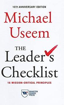portada The Leader'S Checklist,10Th Anniversary Edition: 16 Mission-Critical Principles (en Inglés)