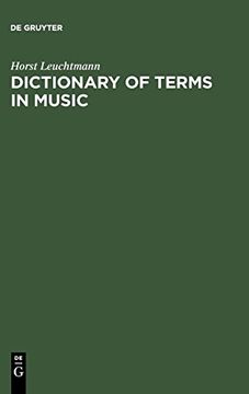 portada Dictionary of Terms in Music 