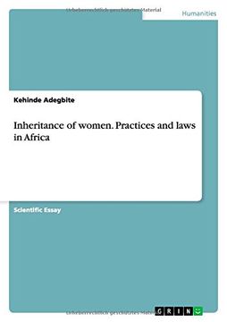 portada Inheritance of Women. Practices and Laws in Africa