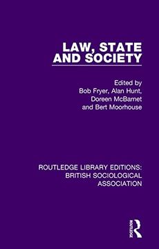 portada Law, State and Society (Routledge Library Editions: British Sociological Association) (in English)