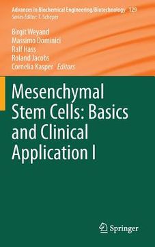 portada mesenchymal stem cells - basics and clinical application i (in English)