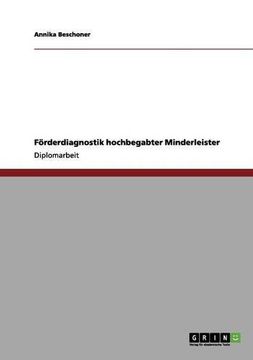 portada Hochbegabt und trotzdem schlecht in der Schule? Förderung und Diagnostik von Minderleistern (German Edition)