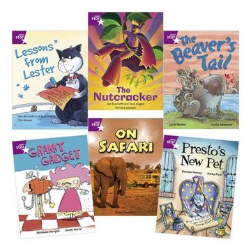 portada Learn at Home: Star Reading Purple Level Pack (5 Fiction and 1 Non-Fiction Book) (in English)