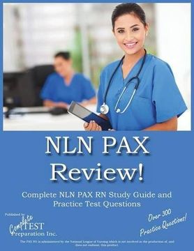 portada NLN PAX Review!: NLN PAX RN Study Guide and Practice Test Questions (in English)