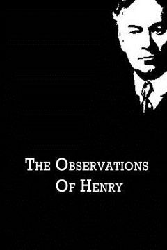 portada The Observations Of Henry (en Inglés)