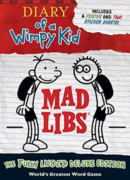 portada Diary of a Wimpy kid mad Libs: The Fully Löded Deluxe Edition 