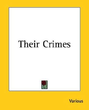 portada their crimes (en Inglés)