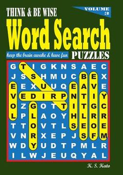 portada Think & be Wise Word Search Puzzles, Vol. 3 (en Inglés)