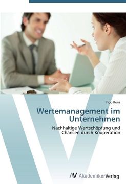 portada Wertemanagement im Unternehmen: Nachhaltige Wertschöpfung und  Chancen durch Kooperation