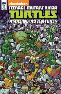 portada Las asombrosas aventuras de las Tortugas Ninja núm. 11