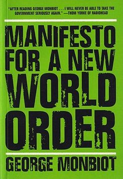 portada Manifesto for a new World Order (en Inglés)