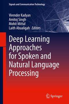 portada Deep Learning Approaches for Spoken and Natural Language Processing (in English)