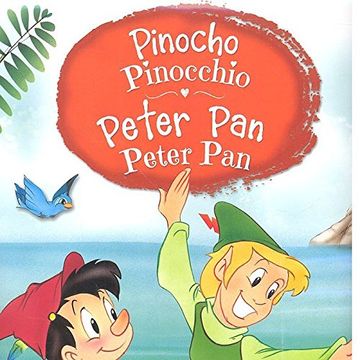 portada Pinocho - Peter Pan: Pinocchio - Peter pan (Clásicos Bilingües)