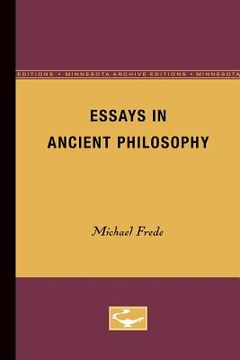portada essays in ancient philosophy (en Inglés)