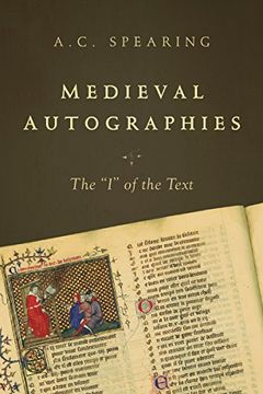 portada Medieval Autographies: The "i" of the Text (Conway Lectures in Medieval Studies) (en Inglés)