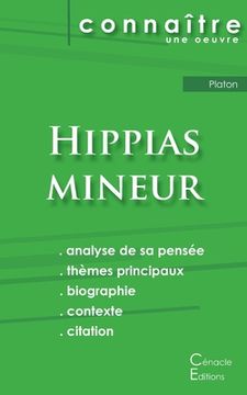 portada Fiche de lecture Hippias mineur de Platon (Analyse philosophique de référence et résumé complet) (in French)
