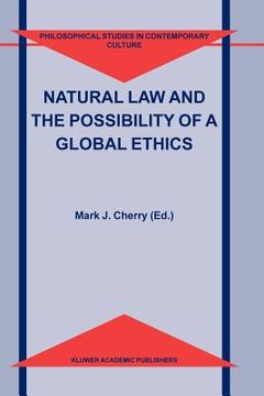 portada natural law and the possibility of a global ethics (en Inglés)