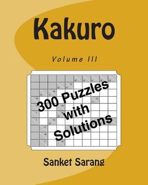 portada Kakuro Vol III (in English)