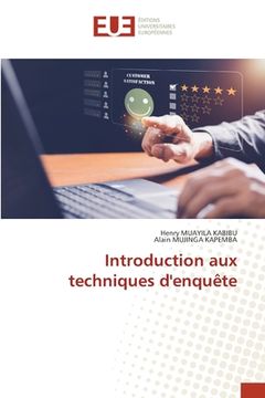 portada Introduction aux techniques d'enquête (in French)