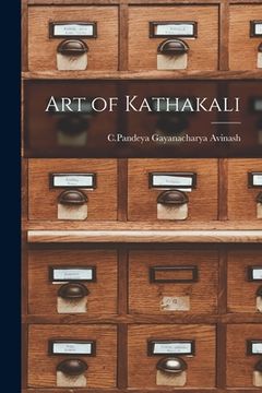 portada Art of Kathakali (en Inglés)