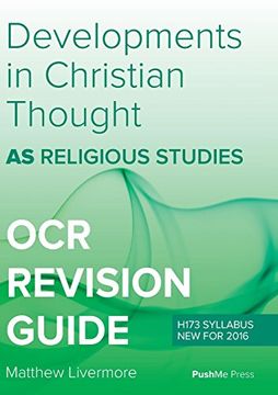 portada AS Developments in Christian Thought: AS Religious Studies for OCR