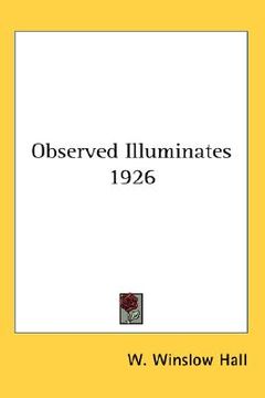 portada observed illuminates 1926 (en Inglés)