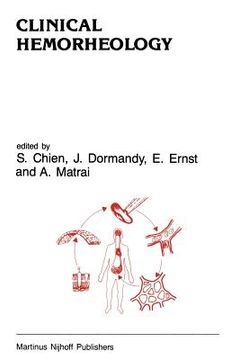 portada Clinical Hemorheology: Applications in Cardiovascular and Hematological Disease, Diabetes, Surgery and Gynecology (in English)