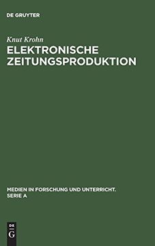 portada Elektronische Zeitungsproduktion (en Alemán)
