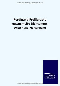portada Ferdinand Freiligraths gesammelte Dichtungen (German Edition)