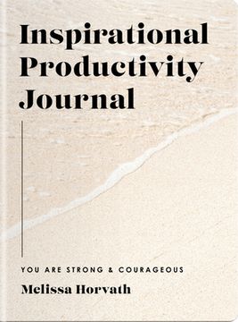 portada You Are Strong & Courageous: Inspirational Productivity Journal (in English)