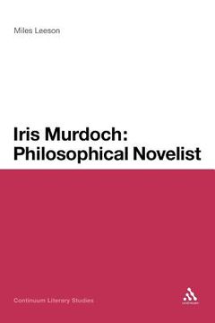 portada iris murdoch: philosophical novelist (in English)
