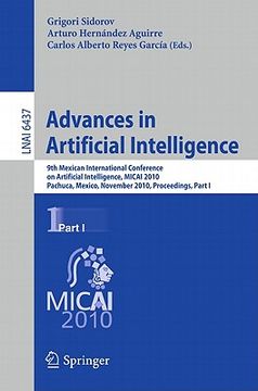 portada advances in artificial intelligence (en Inglés)