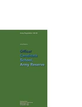 portada Officer Candidate School, Army Reserve (en Inglés)
