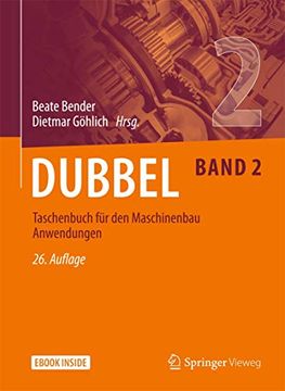 portada Dubbel Taschenbuch fr den Maschinenbau 2: Anwendungen (en Alemán)