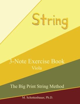 portada 3-Note Exercise Book:  Viola (The Big Print String Method)