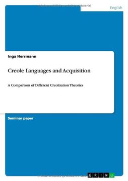 portada Creole Languages and Acquisition